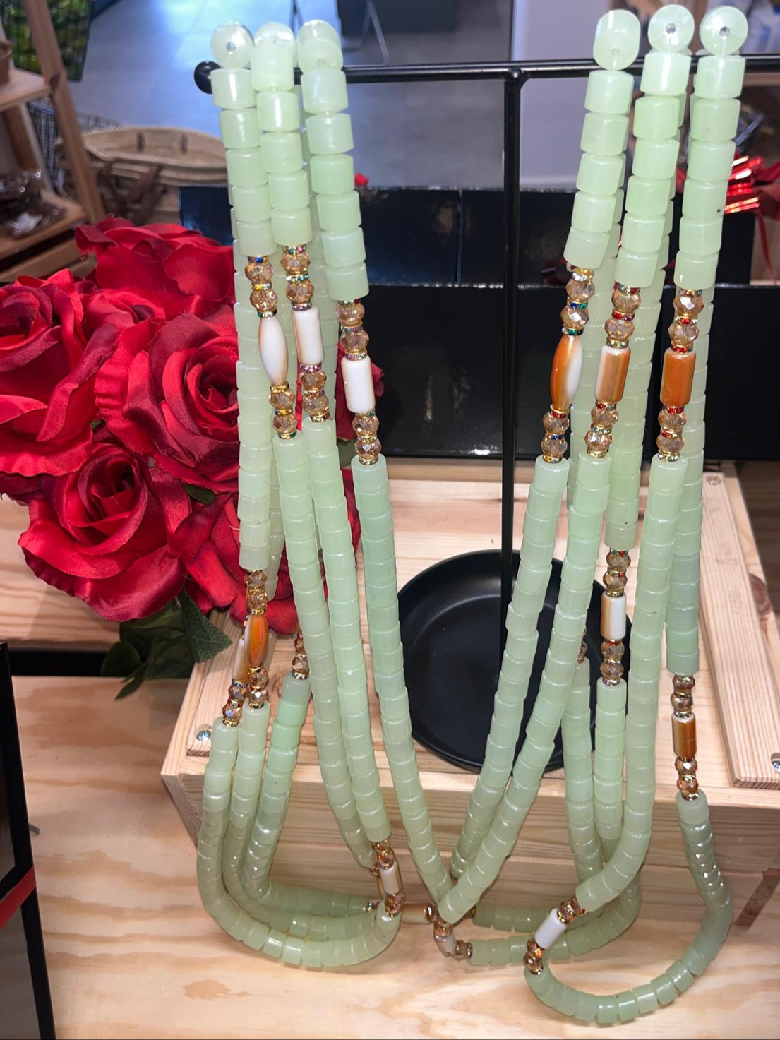 Bin bin (ou baya) fluorescent - bijoux de taille