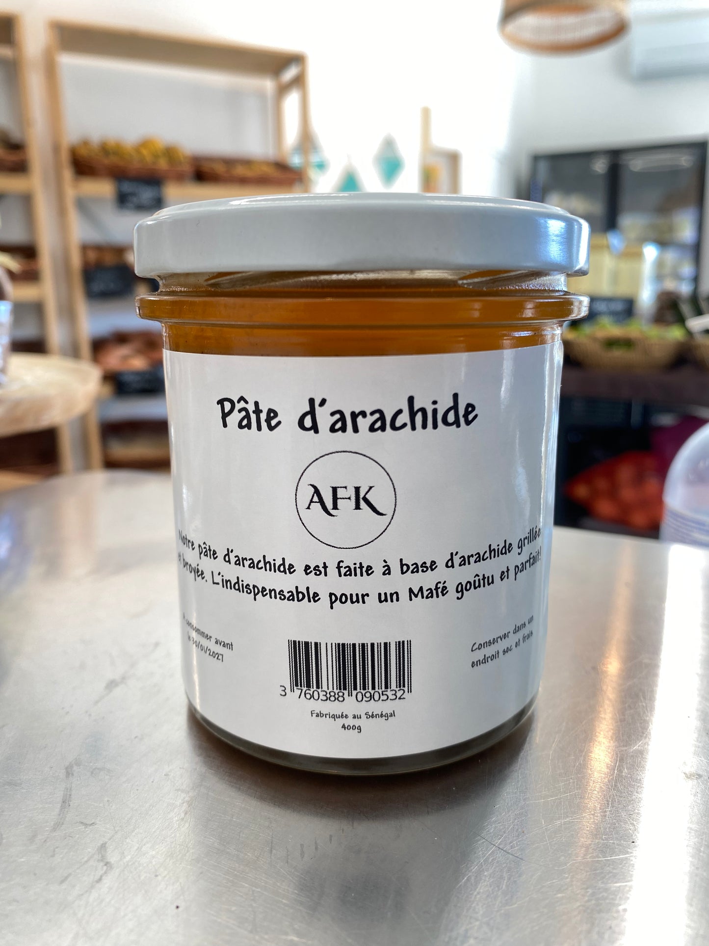 Pâte d'arachide
