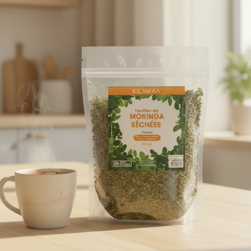 Feuilles de moringa séchées - 100 g