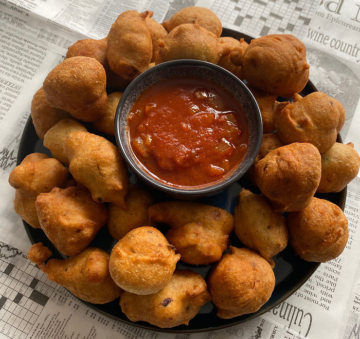 Beignet d'haricot (akara de Niebe)