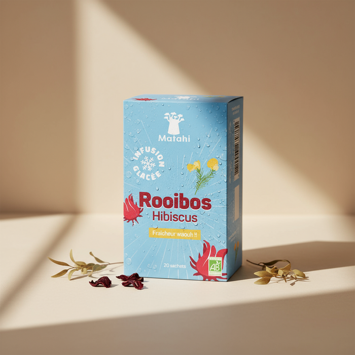 Infusion glacée Rooibos & Hibiscus