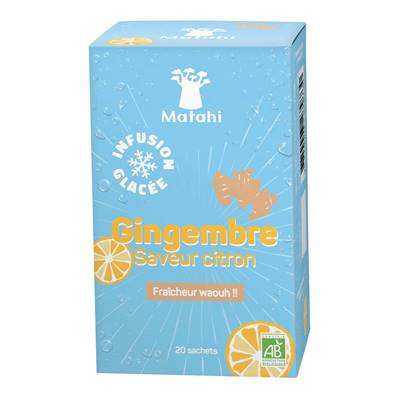 Infusion glacée Gingembre & Citron