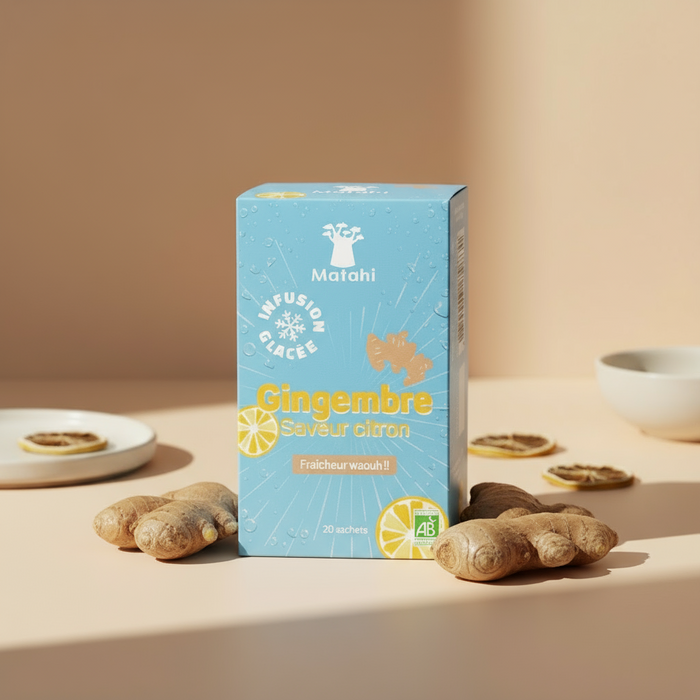 Infusion glacée Gingembre & Citron
