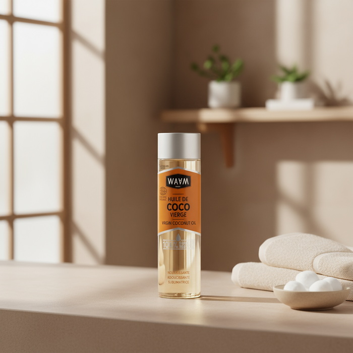 Huile végétale de Coco BIO – 100% pure et naturelle