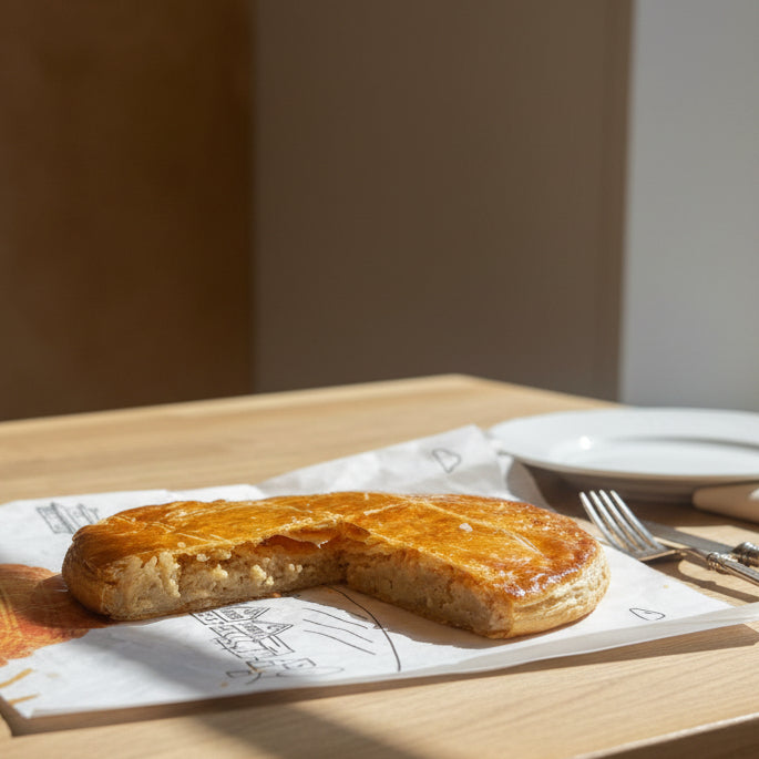 Galette des rois aux saveurs afros - 6/8 parts