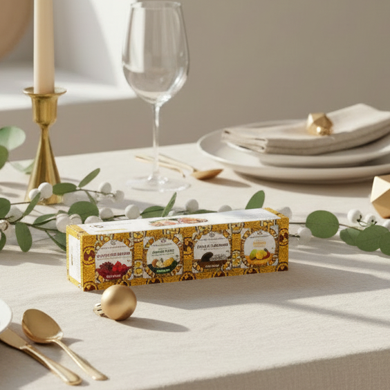 Coffret Confitures Gourmandes – 4 x 30g