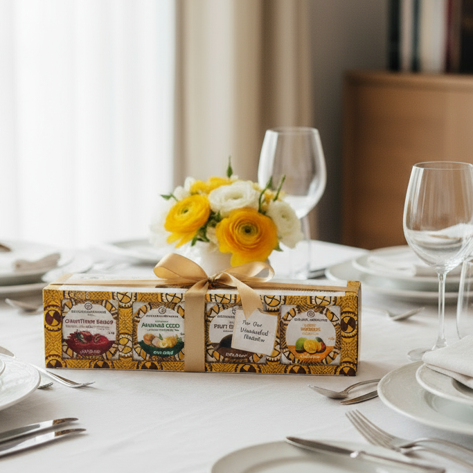 Coffret Confitures Gourmandes – 4 x 30g