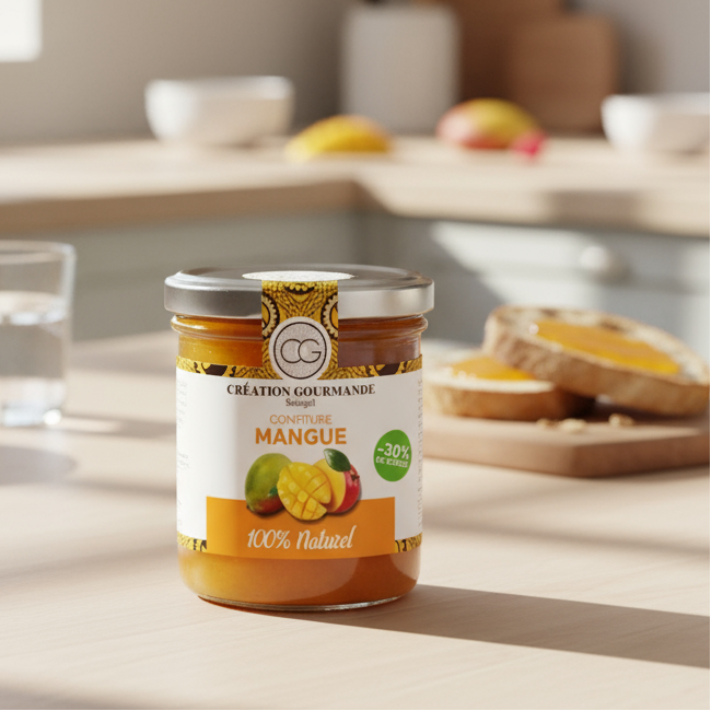 Confiture aux saveurs africaines- 240g