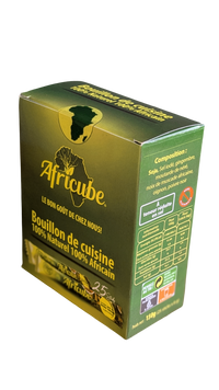 Africube - Bouillon de Cuisine naturel en Poudre - 150g