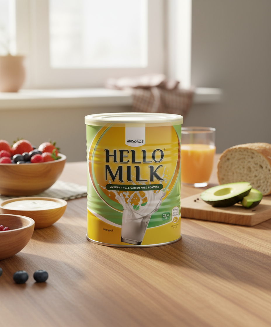 Hello Milk - Lait en Poudre Instantané - 900 g