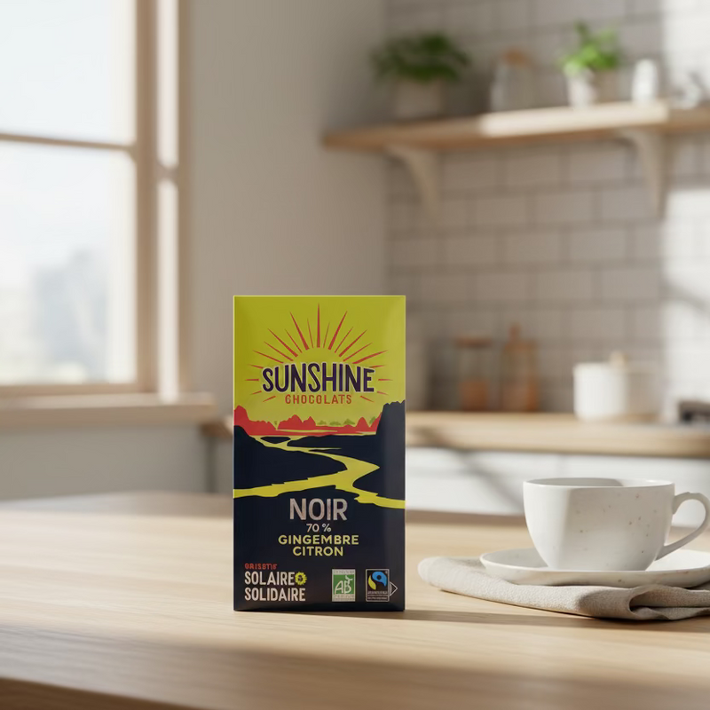 Tablette de chocolat SUNSHINE