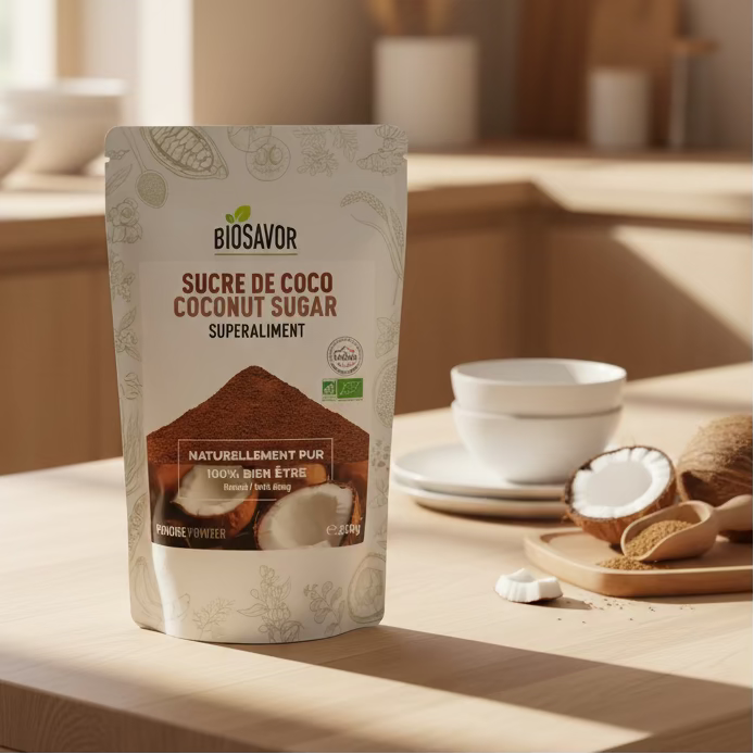 Sucre de coco - Naturellement Pur