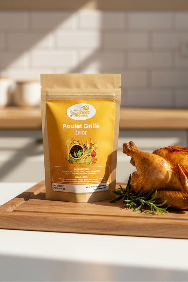 Mix Poulet Grillé – Assaisonnement pour Viandes Blanches