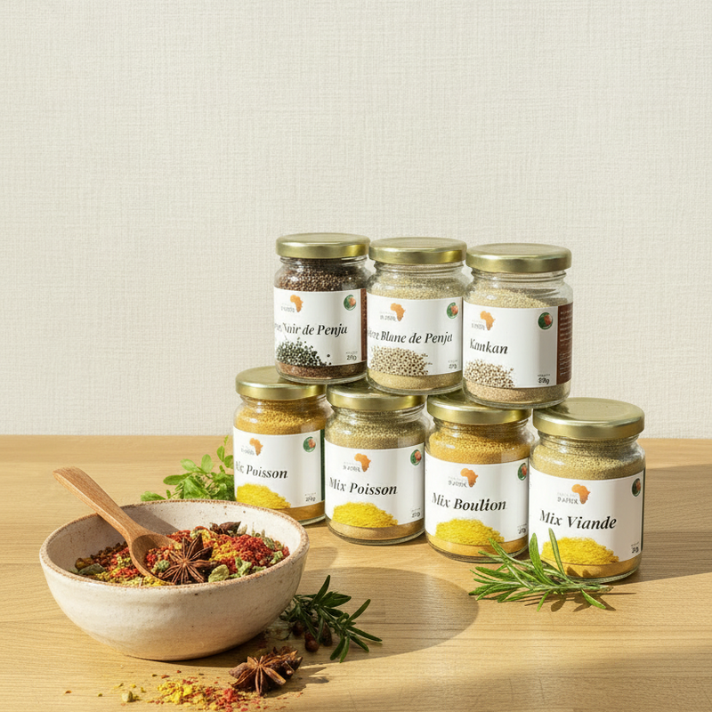 Lot épices - sans sel ajouté