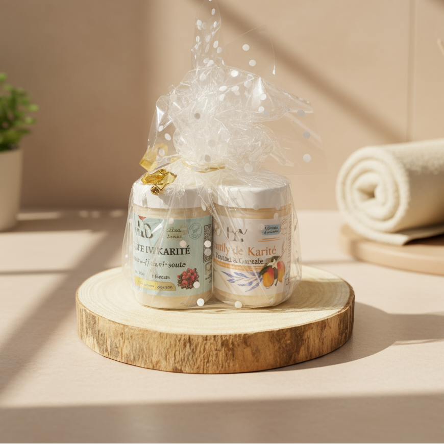 Trio chantilly de karité