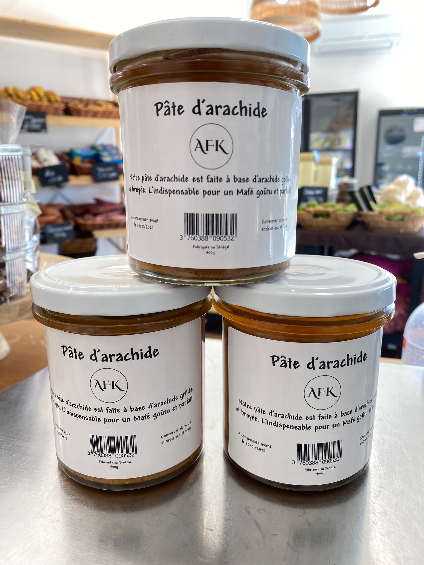 Pâte d'arachide