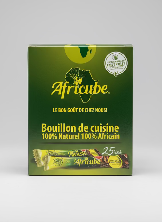 Africube - Bouillon de Cuisine naturel en Poudre - 150g