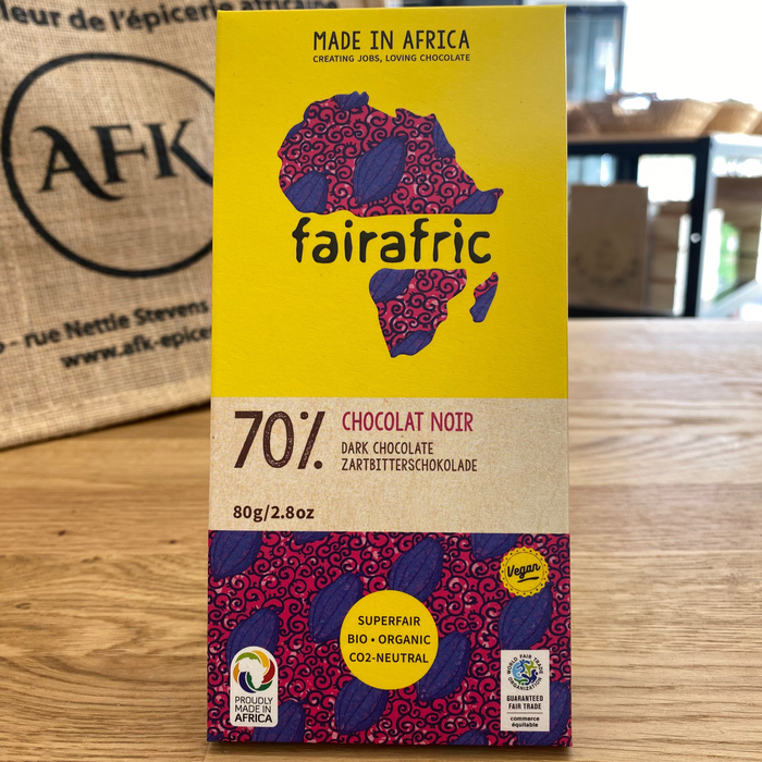 FairAfric - Chocolat noir 70% 80g