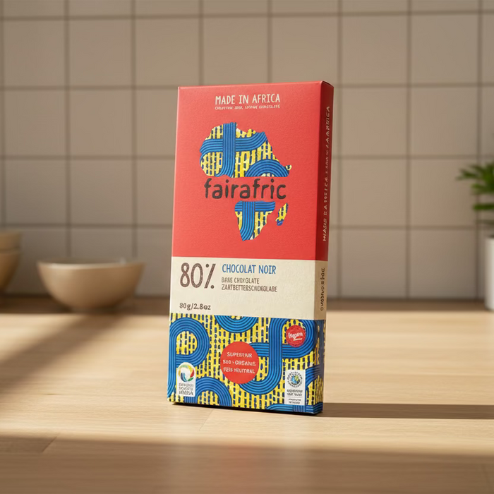 FairAfric - Chocolat noir 80% - 80g