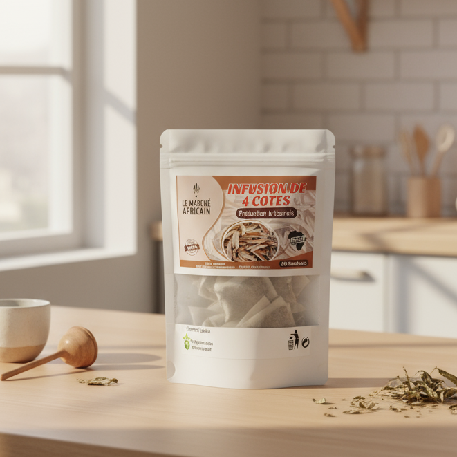 Infusion de 4 Côtés (fruit de l’arbre Aidan) - 20 sachets