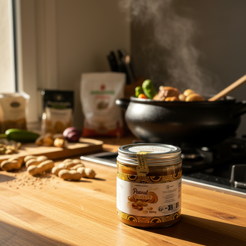 Pâte d'arachide authentique