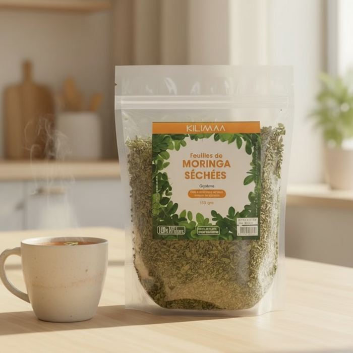 Feuilles de moringa séchées - 100 g