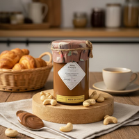 MonChoco - Pâte à tartiner au chocolat - Parfum noix de cajou-220g