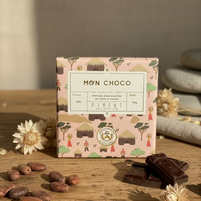 Tablette de chocolat MonChoco