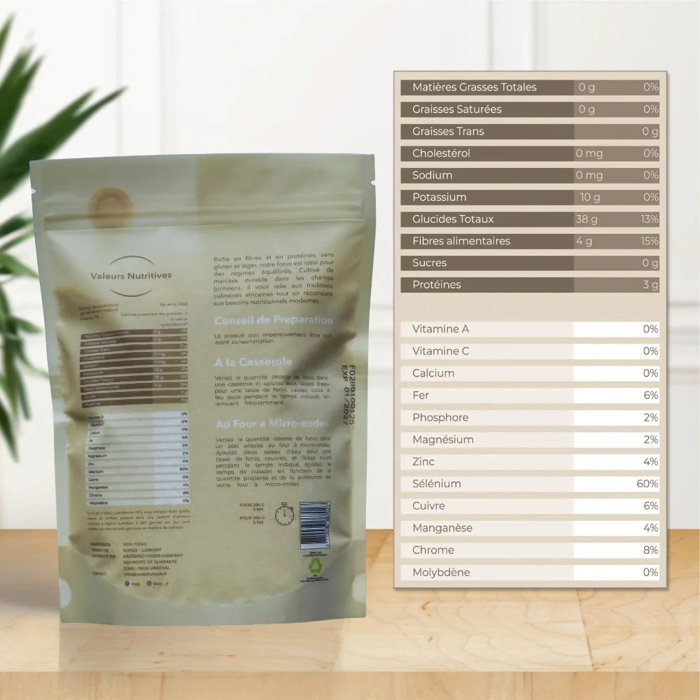 Fonio - Superaliment sans gluten