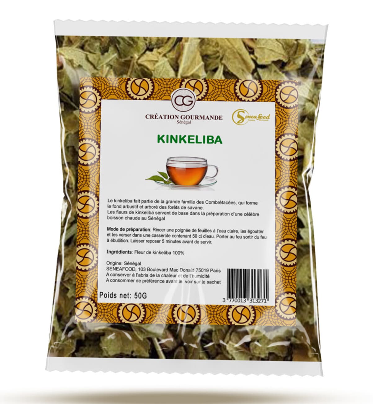 Feuilles de kinkeliba - 50g