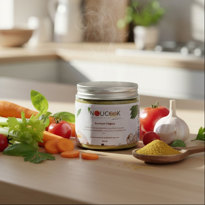 Bouillon Veggie - Inoucook - 130g