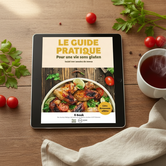 Guide Pratique Sans Gluten – Comprendre, Manger Équilibré & 1 Semaine de Recettes Incluses