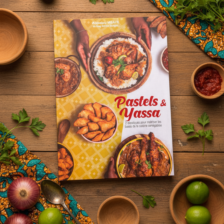 Livre de cuisine Pastels&Yassa – AFK EPICERIE
