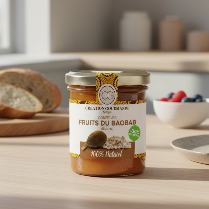Confiture aux saveurs africaines- 240g