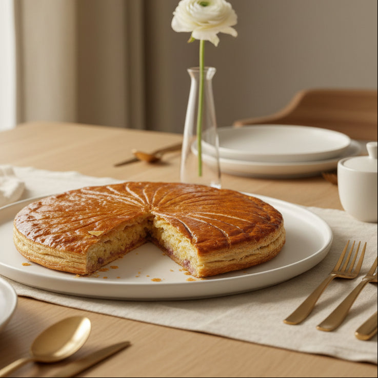 Galette des rois aux saveurs afros - 6/8 parts