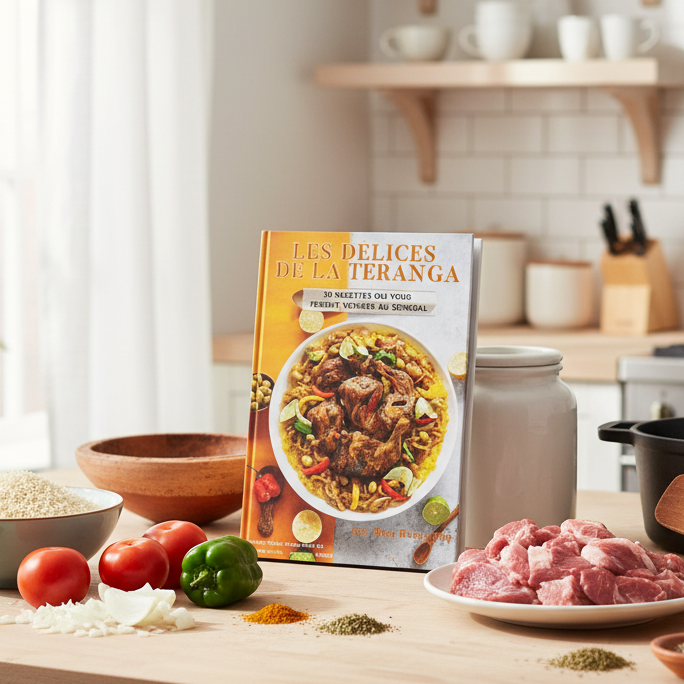 Les délices de Teranga - Livre de recette