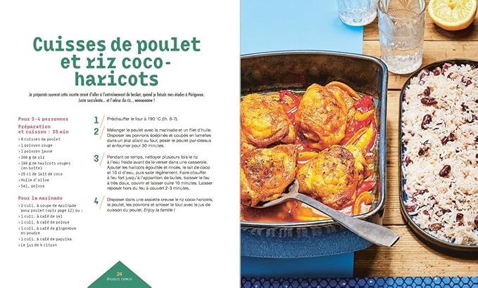 Livre de recette - Plats express aux saveurs d'Afrique - NIANG COOK