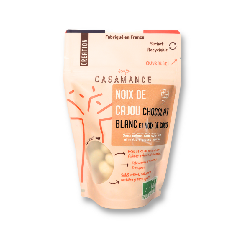Noix de Cajou - Chocolat blanc et coco