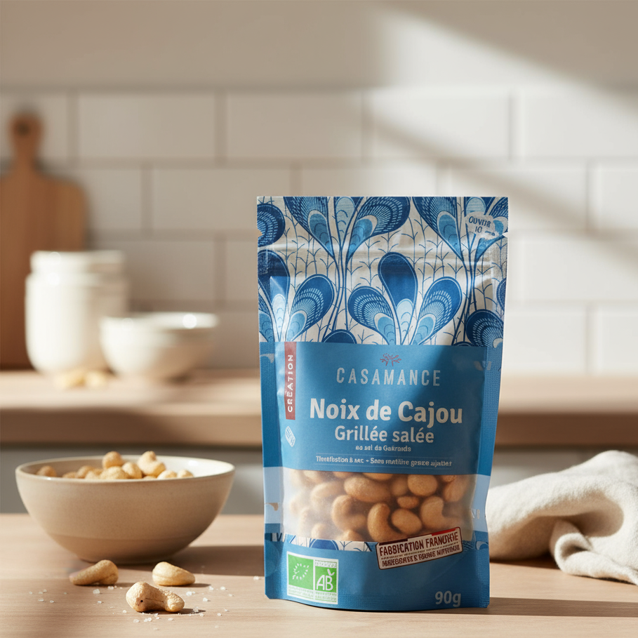 Noix de Cajou - Grillées et Salées - 100g