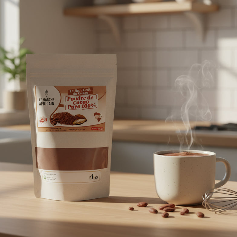 POUDRE DE CACAO BRUT 100%